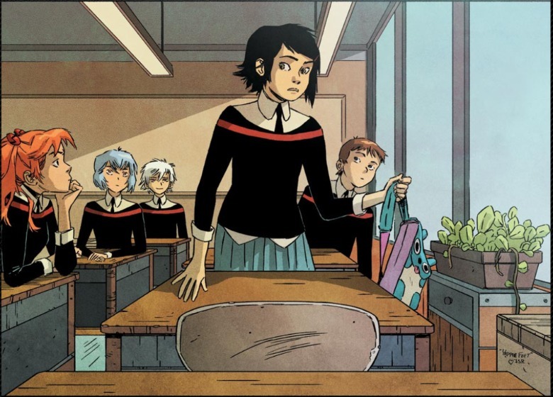 Edge of Spider-Viever #5: Peni Parker con Asuka