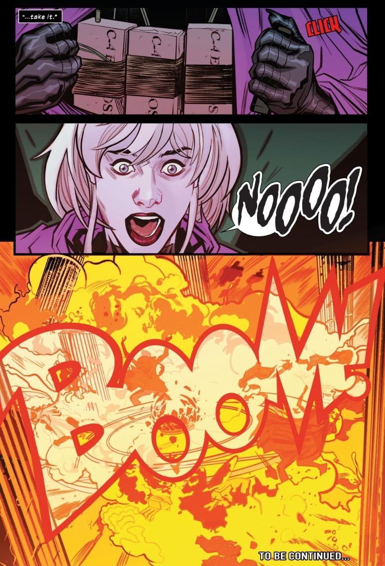 Ultimately Spider-Man #21, the Mysterio Council is bombed