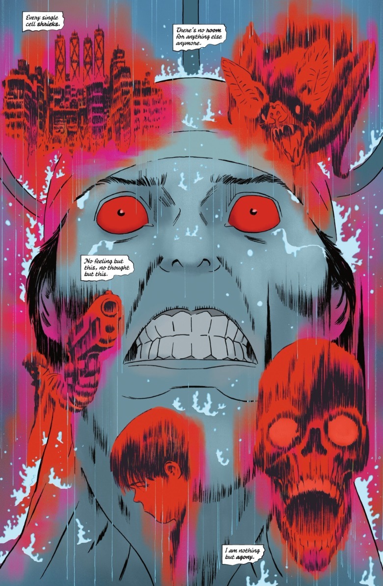 Absolute Batman #8 Bruce Wayne frozen and painful memories