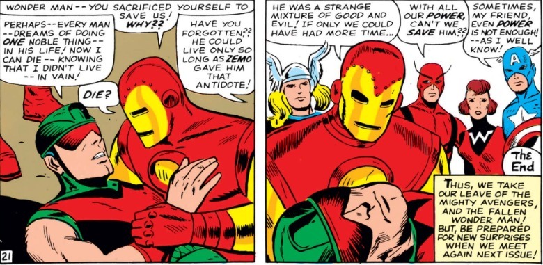 Avengers 9 Iron Man Wonder Man