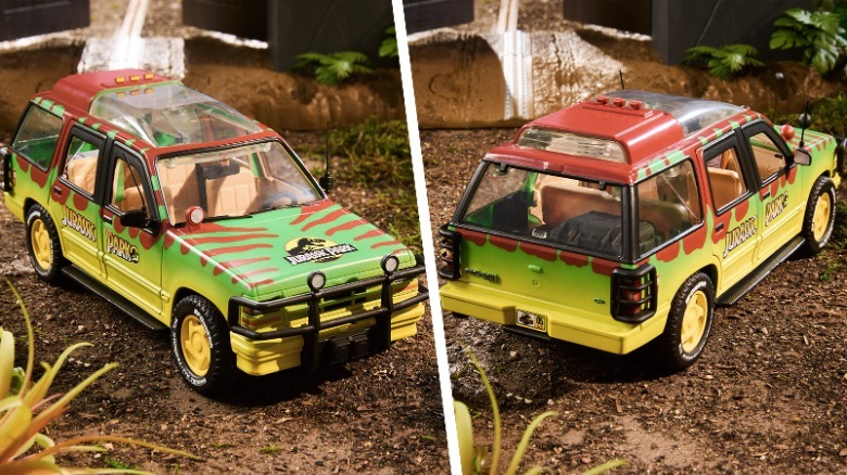 Mattel Jurassic Park Collectible Figure Gates Ford Explorer