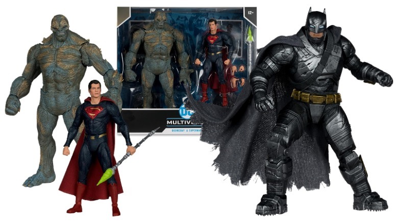 Action figures of Doomsday