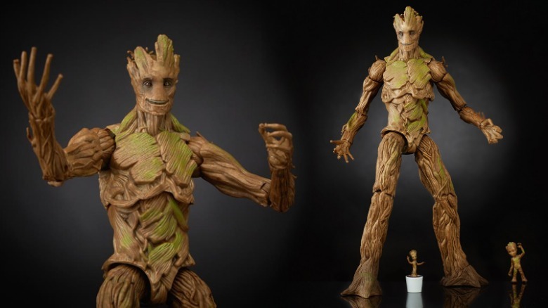 Marvel Legends Groot Evolution action figure