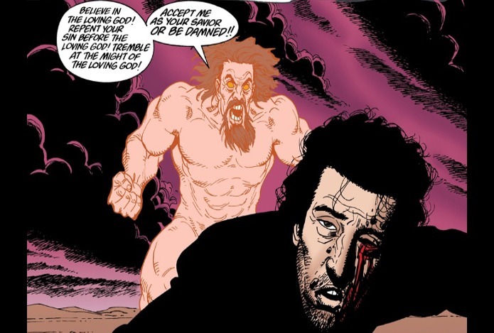 Preacher God yelling at Jesse