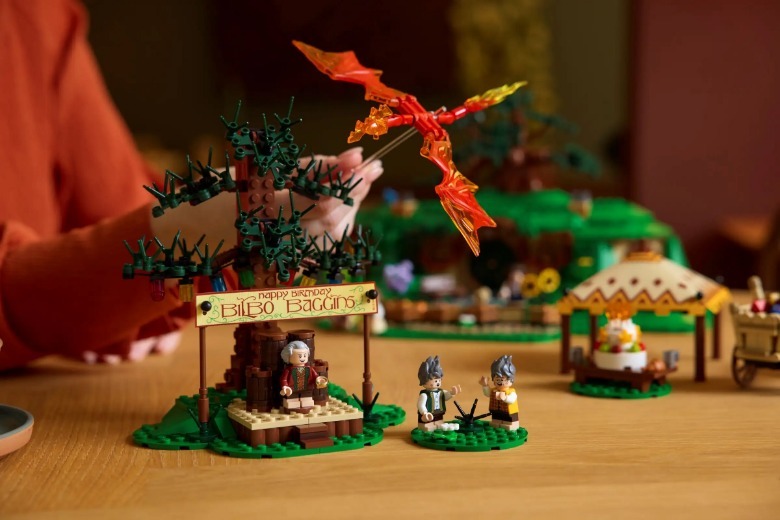 LEGO Senhor dos Anéis, o conjunto de placas de aniversário do Condado
