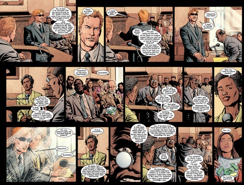Daredevil Trial of the Century spread page