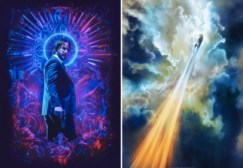 John Wick and Star Trek Beyond Displate Posters
