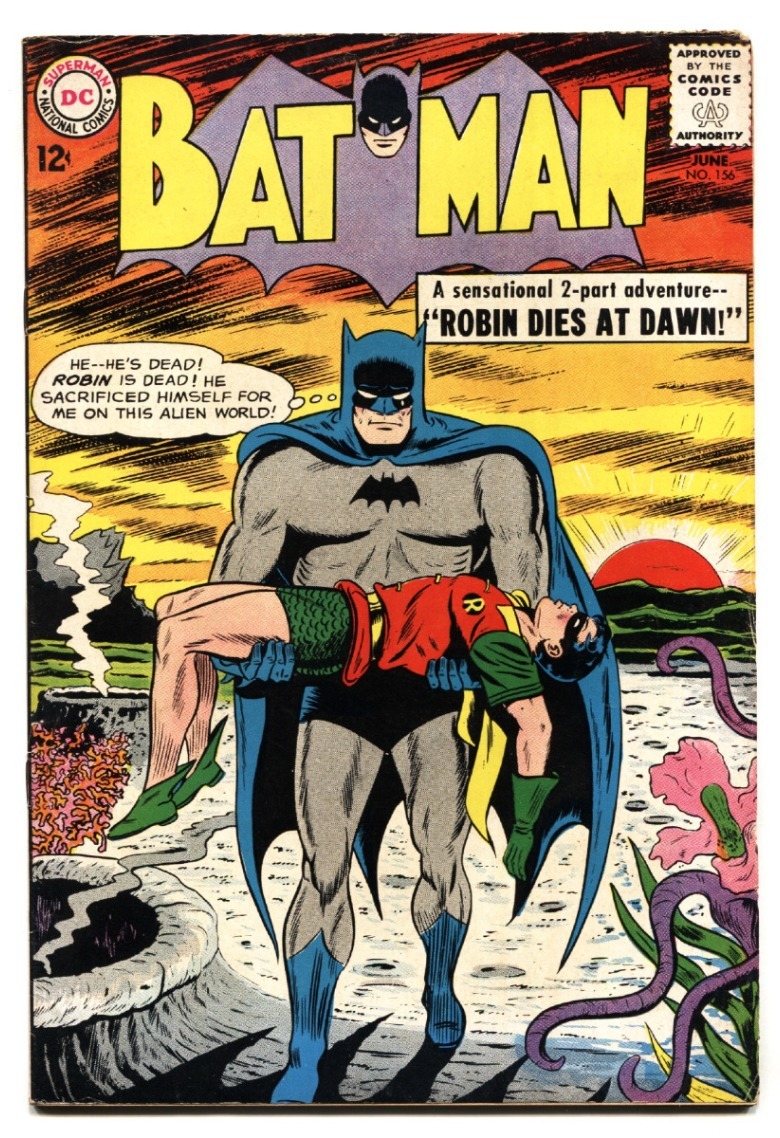 Batman 156 Robin muere al amanecer