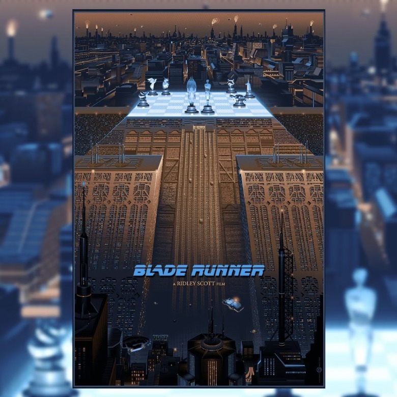Laurent Durieux Blade Runner Poster