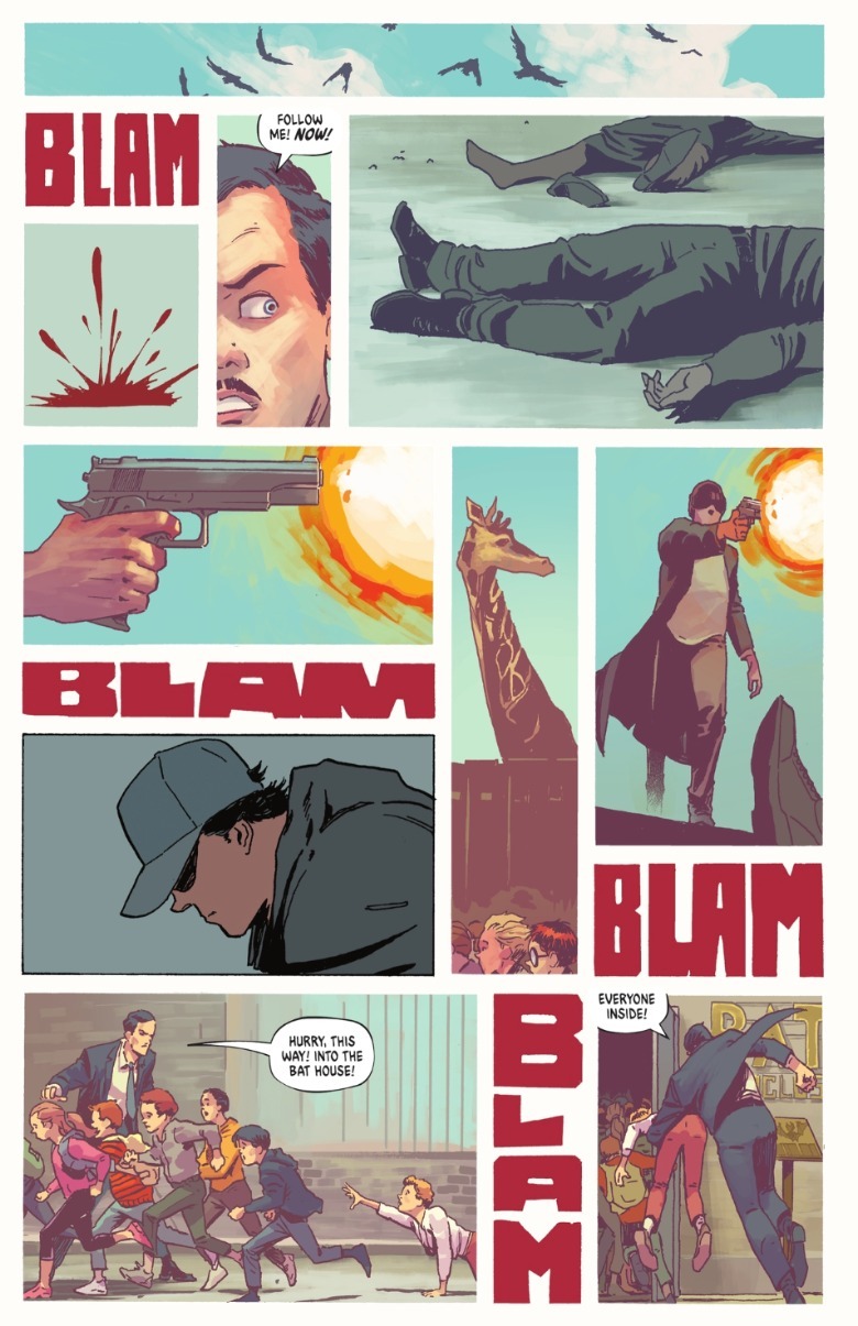 Absolute Batman #1 Joe Chill shooting