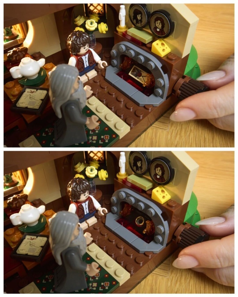 LEGO Senhor dos Anéis O Feature da lareira do Condado