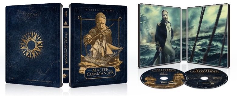 The packaging for the 4K release of Master and Commander