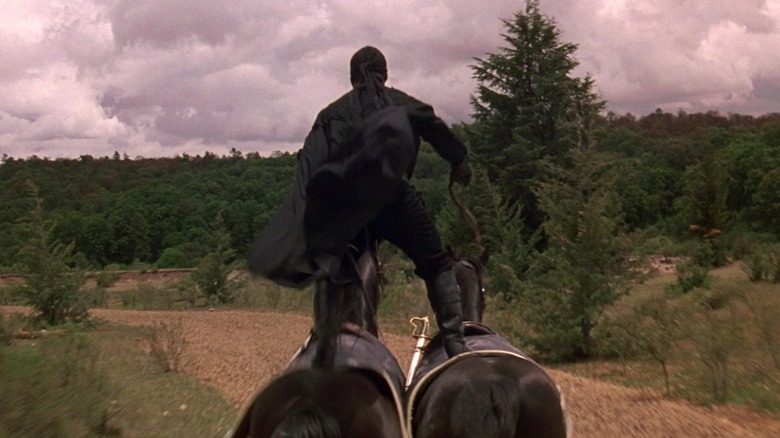 Tad Griffith Roman Riding in The Mask of Zorro