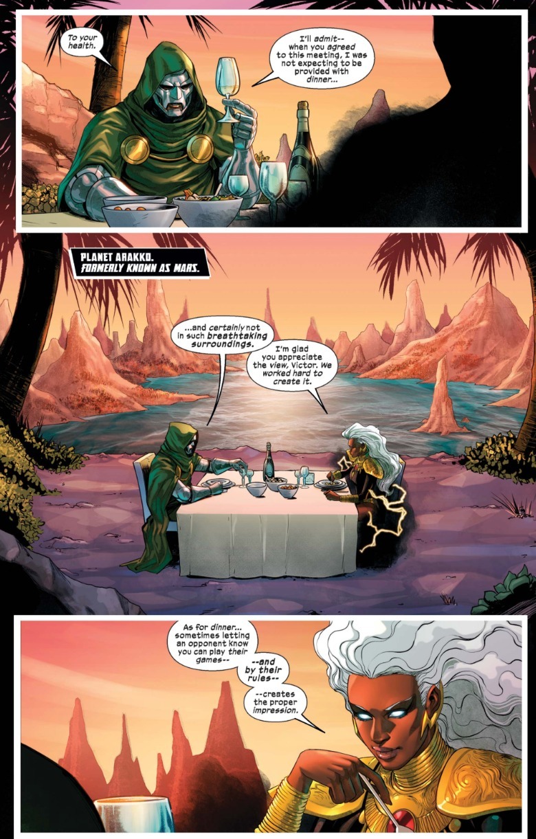 SWORD #7 Doom and Storm at Lunch on Planet Arraco