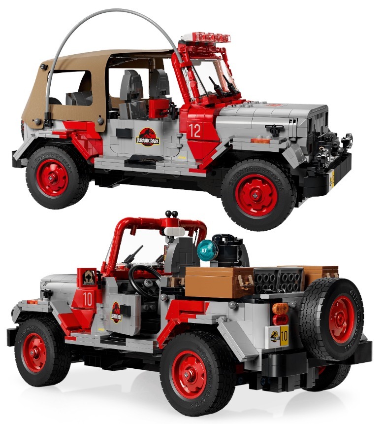 LEGO Jurassic Park Jeep Wrangler