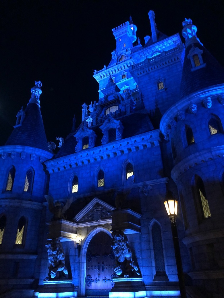 Enchanted Tale Beauty Beast Castle Night