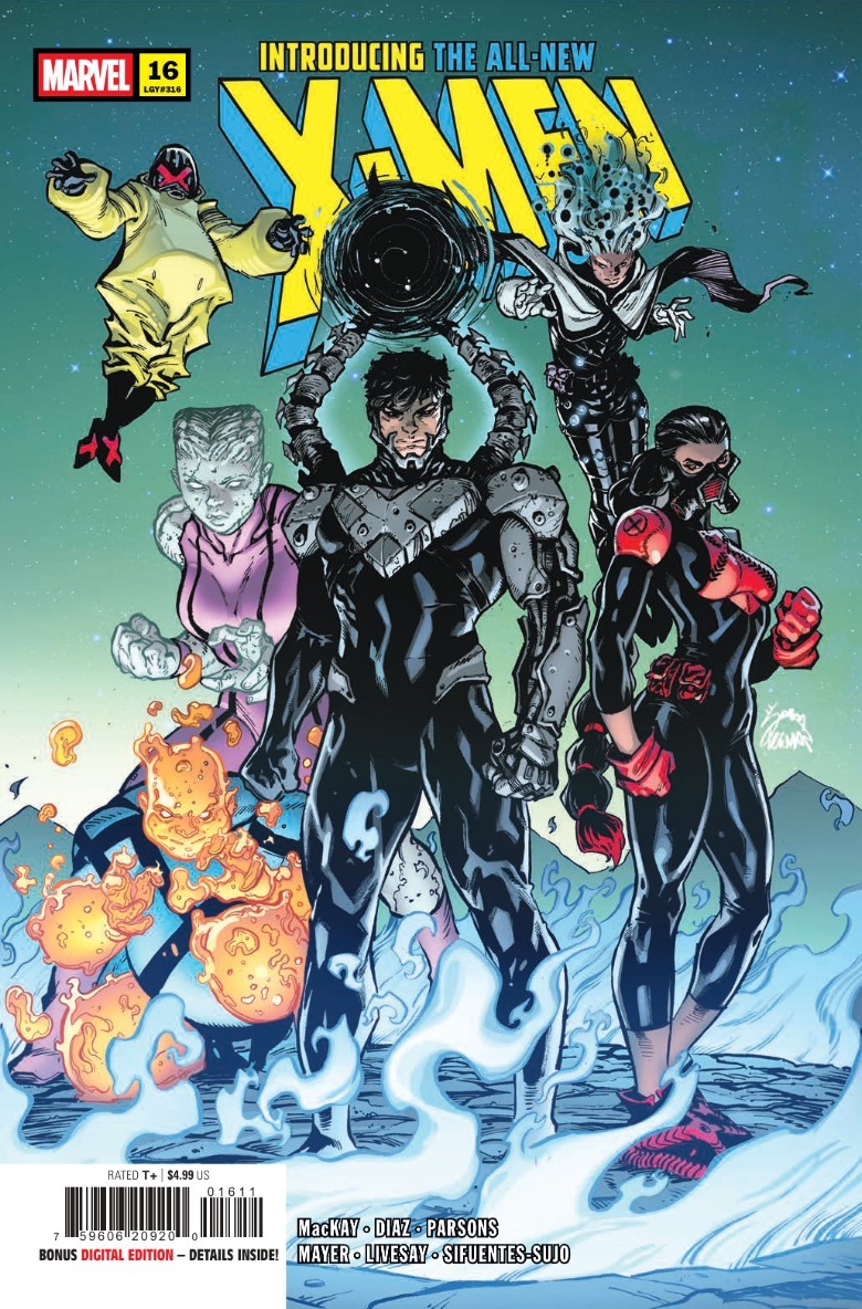 X-Men #16 Cover Marvel Comics
