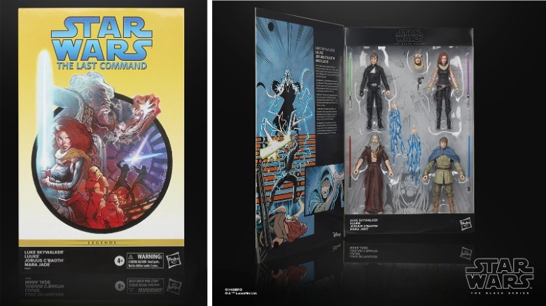 Hasbro's Star Wars: The Last Command Action Figures in box