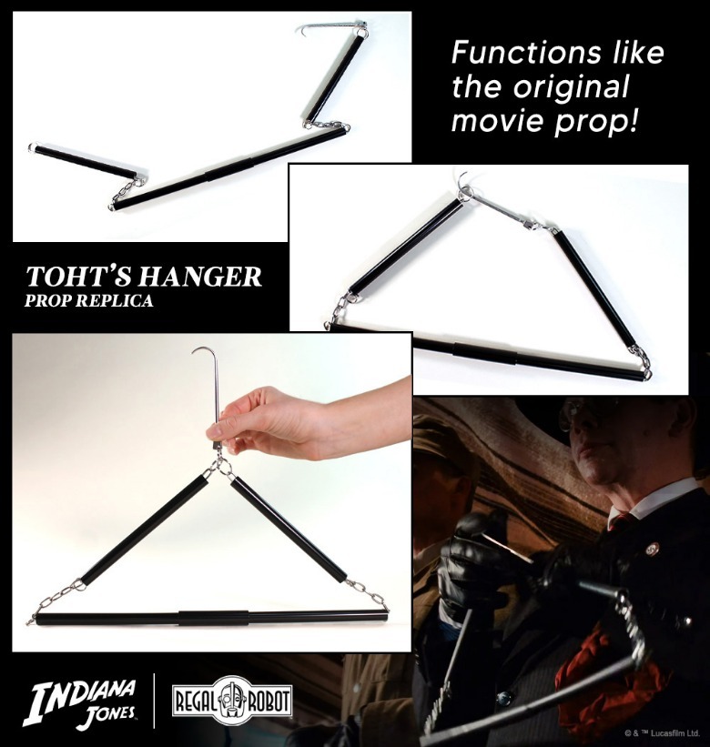 Toht's Coat Hanger Prop Replica