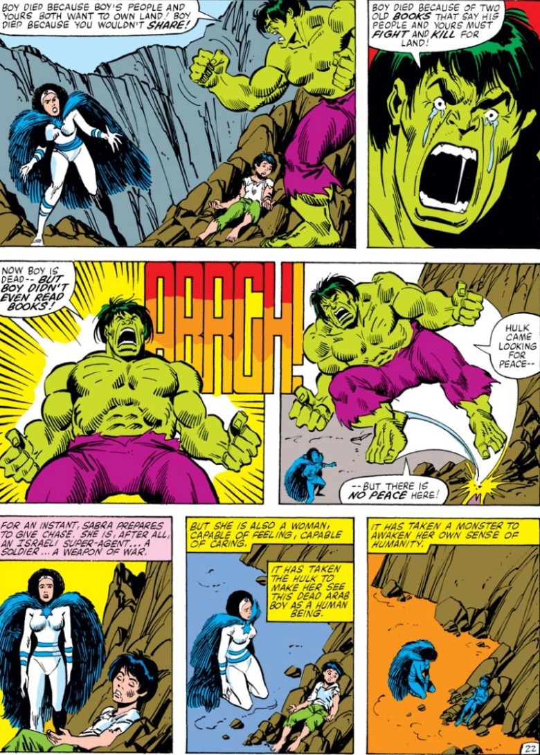 Incredible Hulk and Sabra