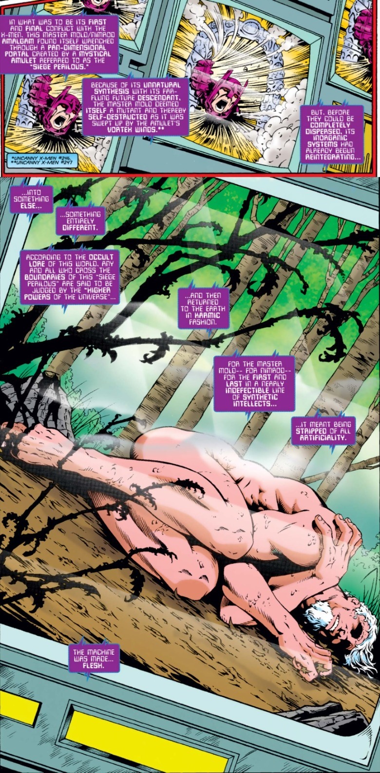 Bastion se origina en Machine Man/Bassion Annual #1