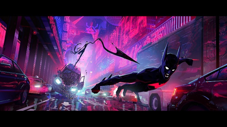 Batman Beyond Concept Art posted on X