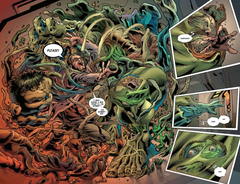 Immortel Hulk le Hulk réassemble son corps