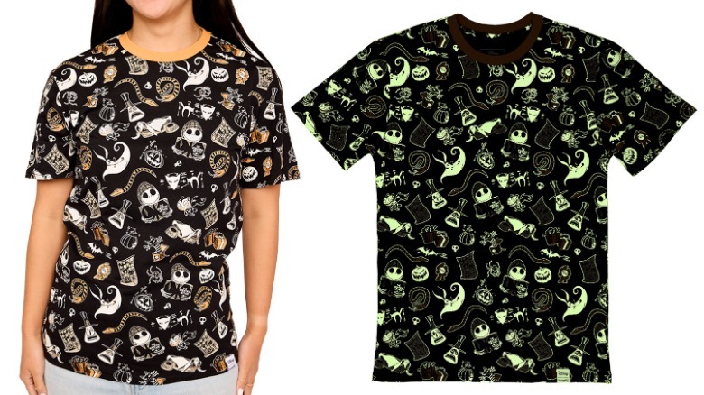 Loungefly Nightmare Before Christmas Scientific Jack Glowing T-Shirt