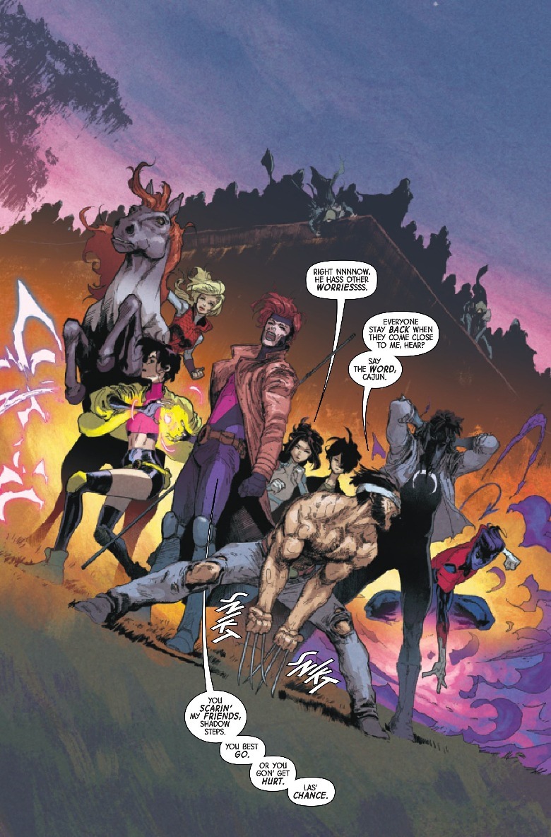 Superhéroe X-Men #5 Wolverine Jubilee Gambit Nightcrawler valores atípicos