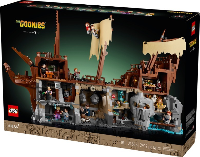 The Goonies LEGO set box