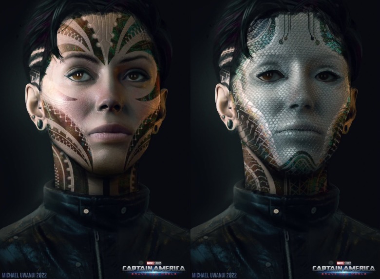Concept art of Diamondback from Captain America: Brave New World