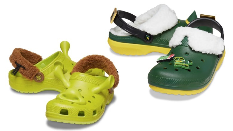 Shrek and Elf Crocs