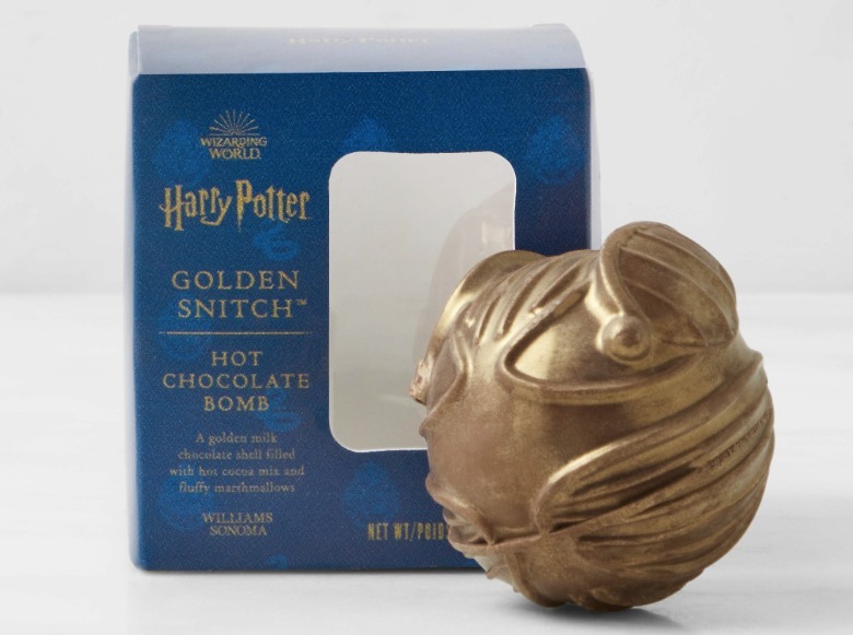 Harry Potter Golden Snitch Hot Chocolate Bomb