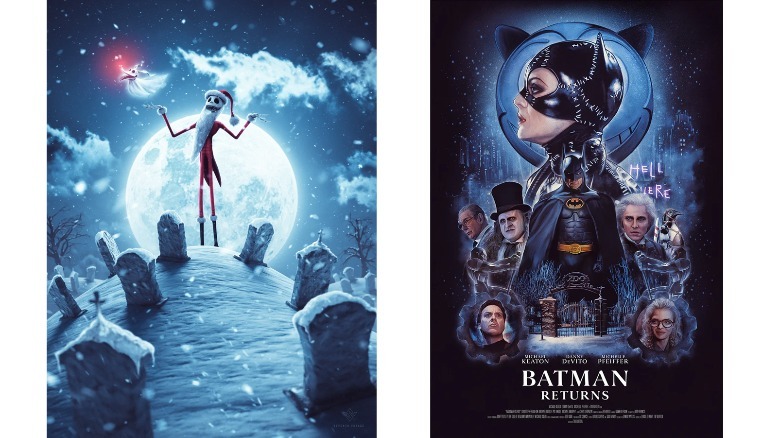 The Nightmare Before Christmas and Batman Returns