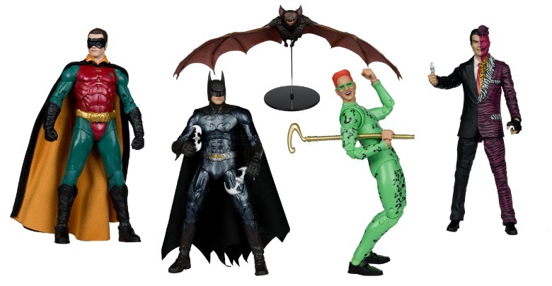 Batman Forever action figure collection