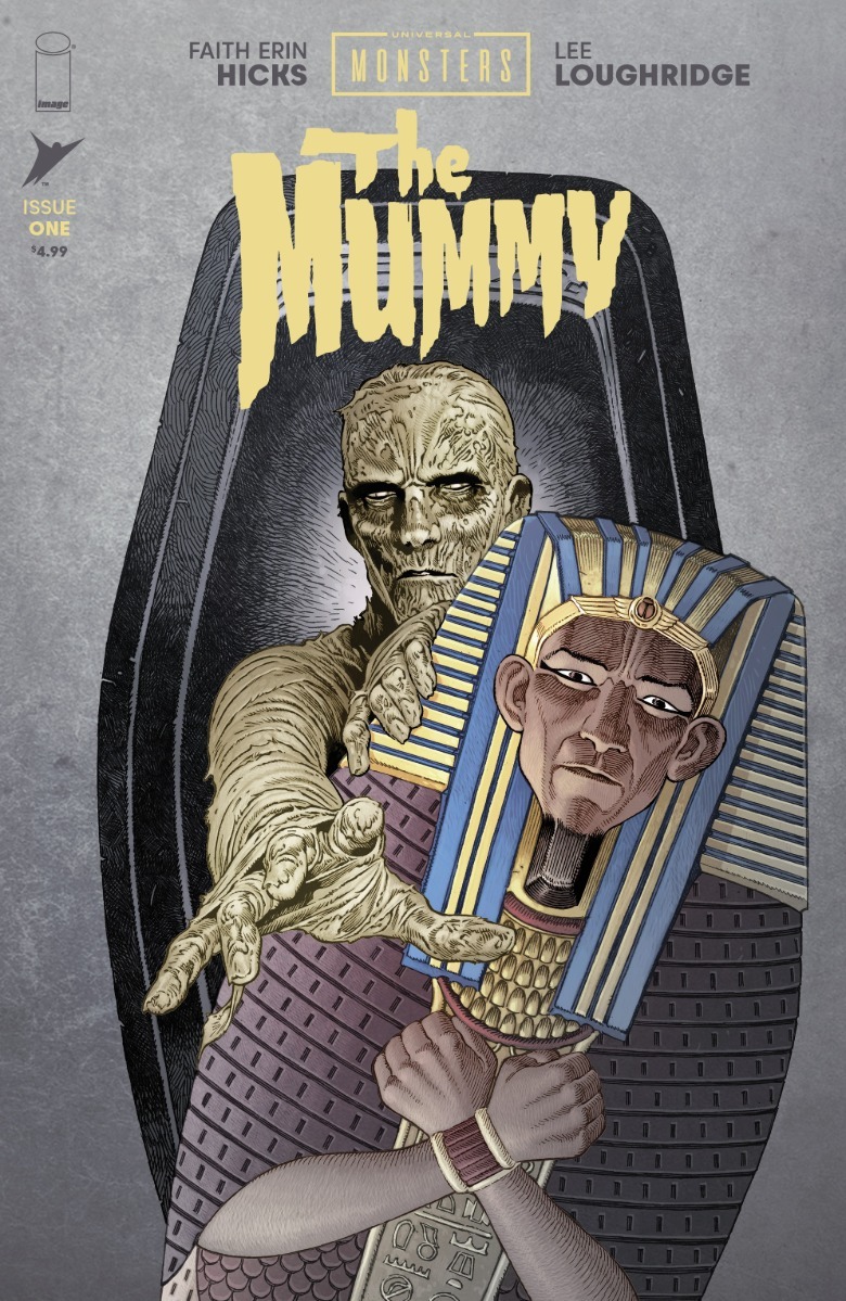 Portada de La Momia #1 de Gabriel Rodríguez