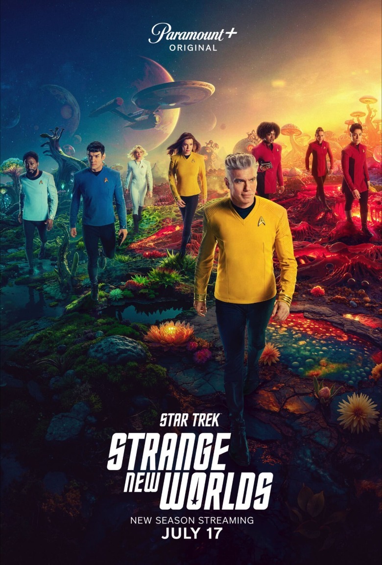 The poster for Strange New Worlds season 3