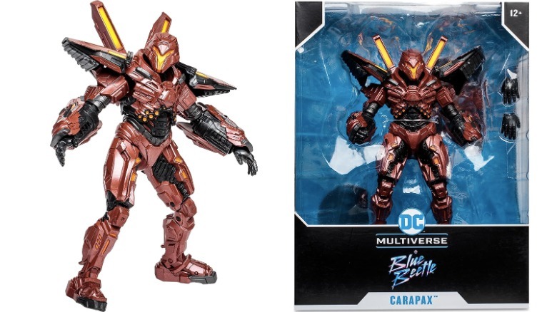 Blue Beetle Action Figures McFarlane Toys Carapax