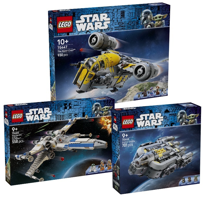 The Mandalorian and Grogu LEGO Sets