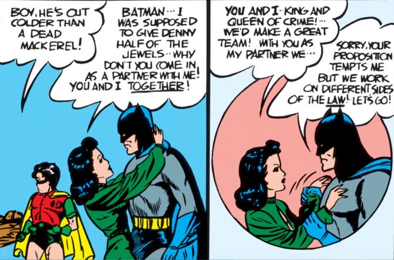 Batman #1 - Catwoman tries seducing Batman