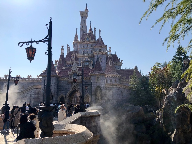 Tokyo Disneyland Beauty Beast Castle