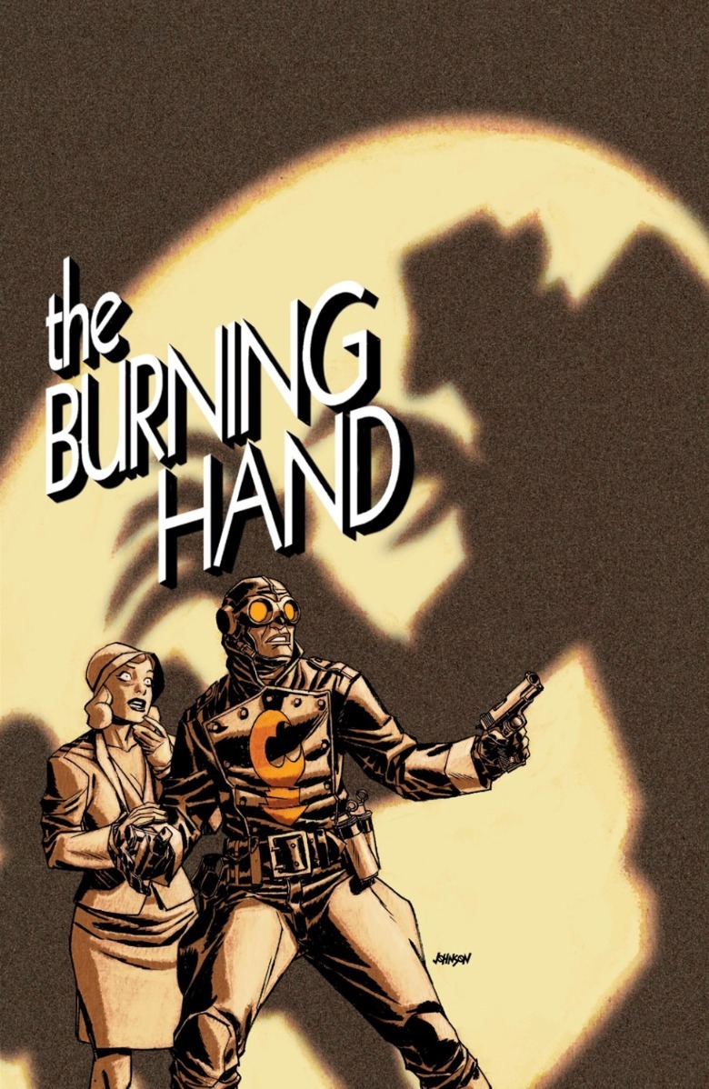 Lobster Johnson and Cindy Tynan comic cover