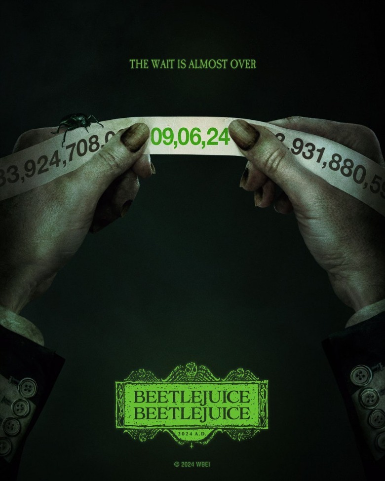 Beetlejuice 2 Poster Reveals The Perfect Sequel Title
