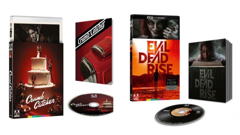 Crumb Catcher and Evil Dead Rise from Arrow Video