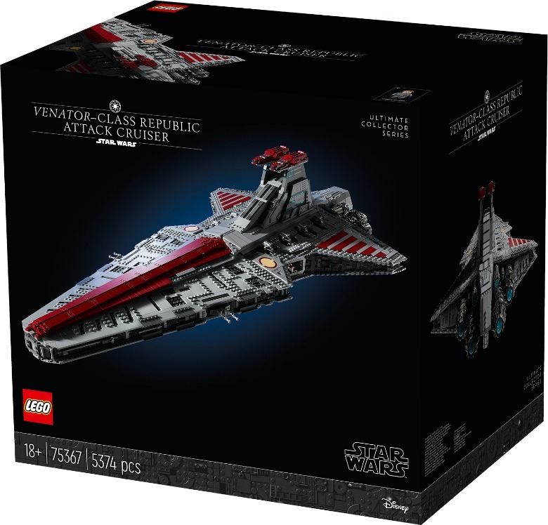 Cool Stuff: Celebrate 20 Years Of Clone Wars With LEGO's Star Wars Venator-Class  Star Destroyer