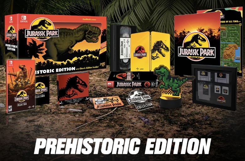 Limitierte Prähistorische Edition der Jurassic Park Games Collection