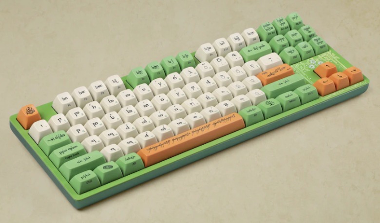 Lord of the Rings Elvish Keyboard