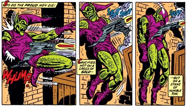 Amazing Spider-Man #122 Green Goblin death