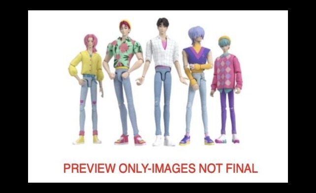 KPOP Demon Hunters Saja Boys action figures from Mattel