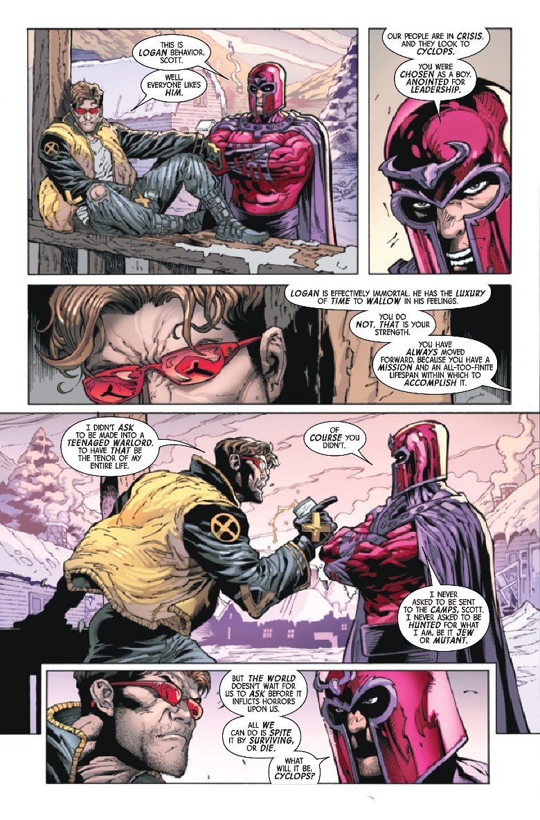 X-Men #7 Ciclope e Magneto